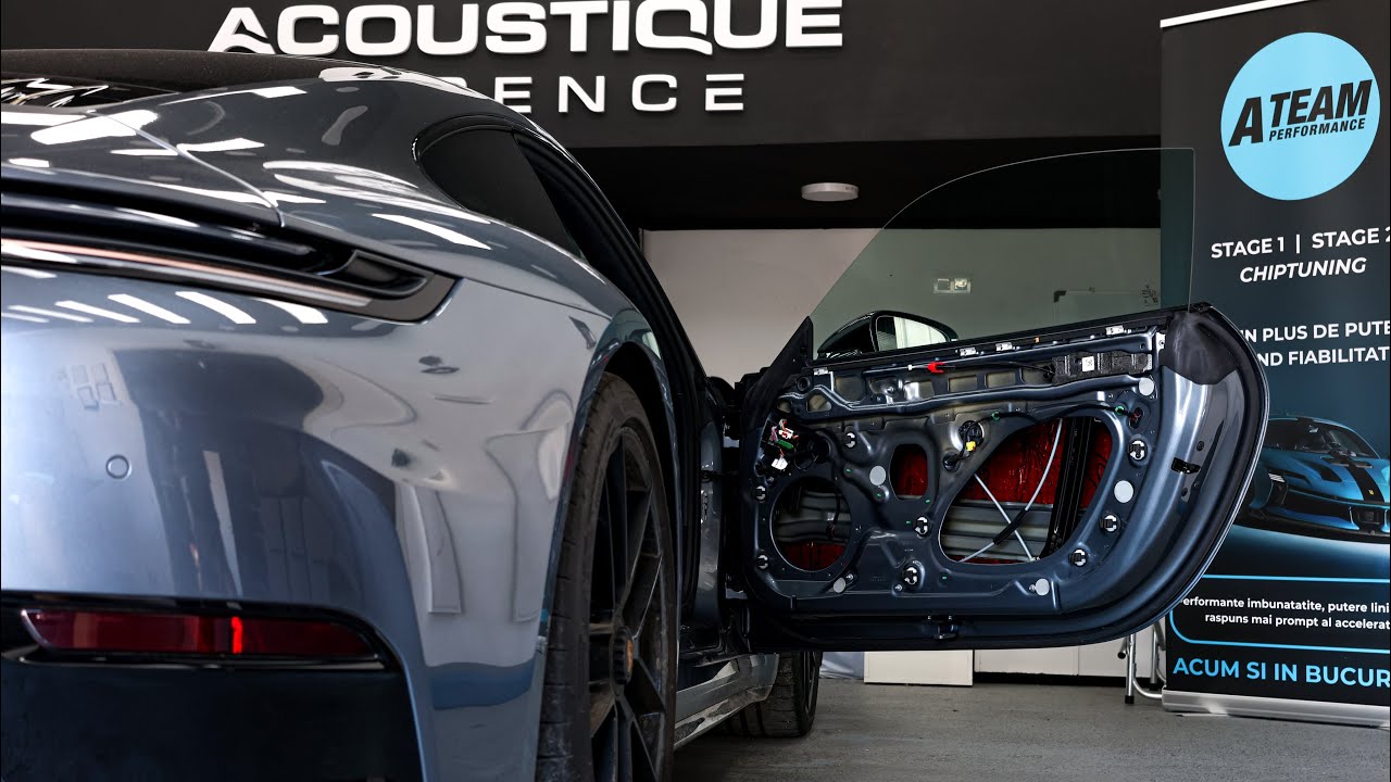 Porsche 911 GTS – Insonorizare premium parțială